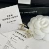 圖片 CHANEL 25S 線條拉絲雙C耳環