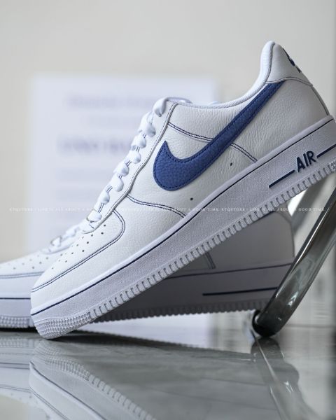 圖片 KTQ STORE 現貨 Nike Air Force 1 Low "Contrast Stitch" 縫線白藍 HQ2037-100