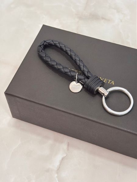 圖片 現貨不用等 !BV 經典款編織鑰匙圈(黑色)