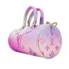 圖片 Louis Vuitton Papillon BB 牛皮手提斜背圓筒包(M46078-漸層粉紫)