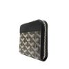 圖片 Goyard Matignon PM 帆布拉鍊多夾層零錢包(黑)