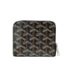 圖片 Goyard Matignon PM 帆布拉鍊多夾層零錢包(黑)