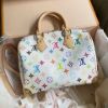 圖片 LV 村上隆白三彩speedy25