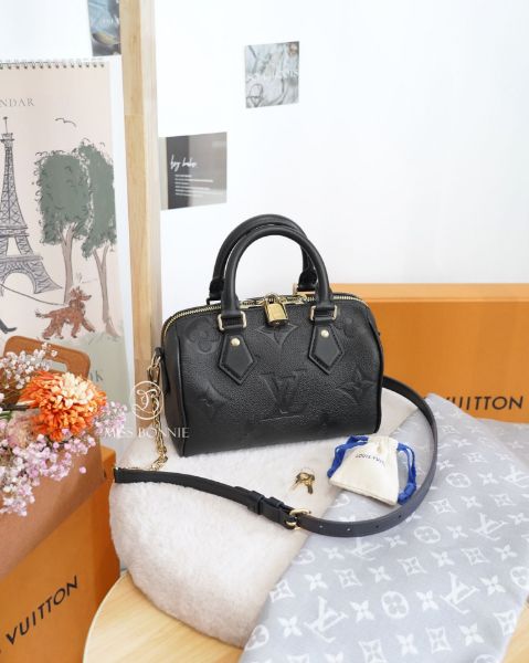 圖片 LV(M58953) 老花壓紋SPEEDY 20-黑色(預購)