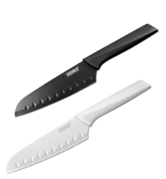 圖片 仙德曼-炫曜水果刀23.7cm (附刀鞘)-黑/白