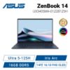 圖片 ASUS ZenBook 14 OLED UX3405MA-0122B125H 紳士藍 華碩AI時尚纖薄EVO認證筆電/Ultra 5-125H/Iris Arc/16GB DDR5/1TB PCIe/14吋 16:10 FHD OLED/W11🎈送保護套/滑鼠墊/鍵盤膜🎈