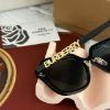 圖片 BURBERRY BE4389F LOGO 簍空方型膠框墨鏡