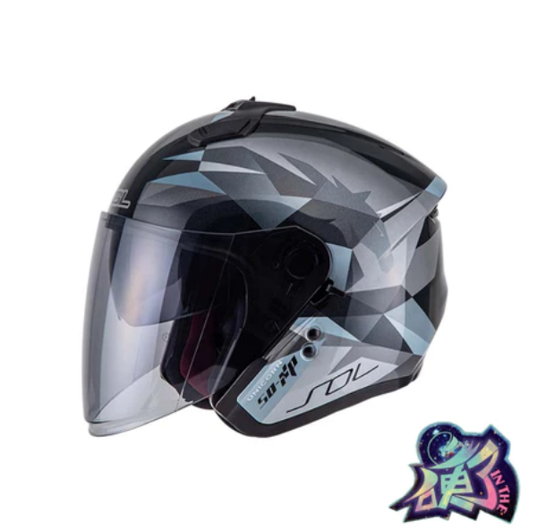 圖片 【台中硬了安全帽】SOL SO-XP SOXP 獨角獸 彩繪 新品 公司貨 含稅