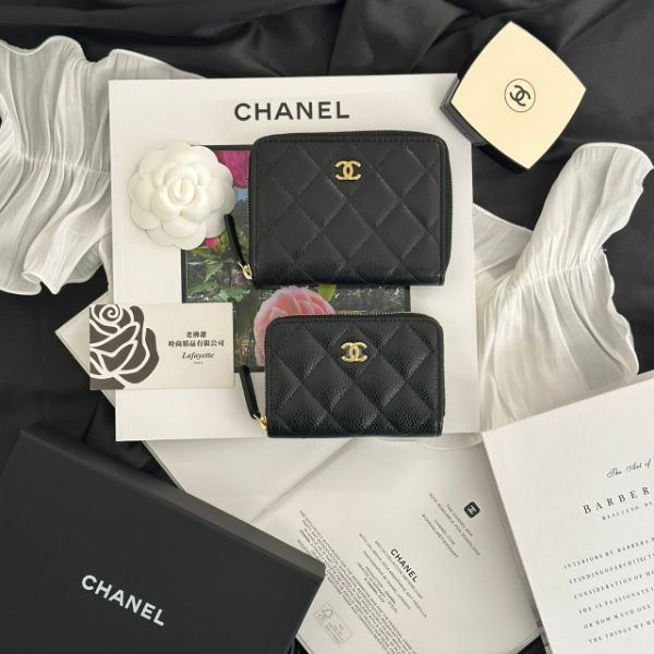 圖片 CHANEL 25S 拉鍊短夾