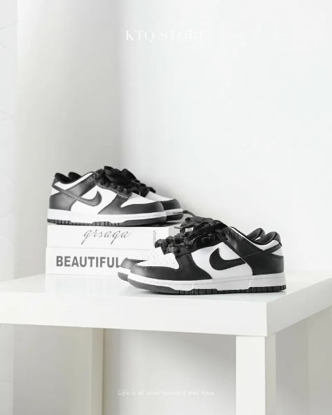 圖片 KTQ STORE 現貨 Nike Dunk Low 黑白 熊貓  男 DD1391-100