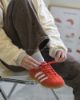 圖片 KTQ STORE 現貨 Adidas Original Gazelle Indoor W "Bold Orange" 落日橘紅 HQ8718