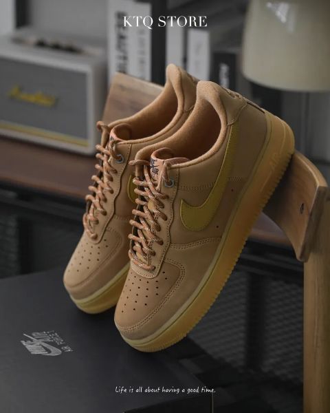 圖片 KTQ STORE 現貨 Nike Air Force 1 Low 07 LV8 Wheat Flax 小麥色亞麻 CJ9179-200