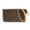 圖片 Louis Vuitton Pochette 帆布字花手提肩背包(M82766-咖)