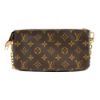 圖片 Louis Vuitton Pochette 帆布字花手提肩背包(M82766-咖)