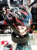 圖片 UPC騎士精品_台中店 Arai RX-7X HAGA 藍火 選手彩繪 安全帽 進口帽