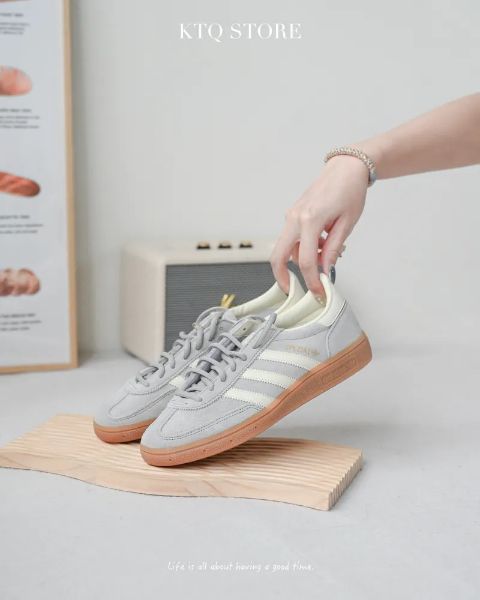 圖片 KTQ STORE  現貨 Adidas Handball Spezial "Grey" 藍灰麂皮 IF7086