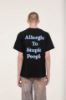  EGO FETCH Letter Printed T-shirt EGO25SSTST105