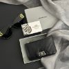 圖片 BALENCIAGA MONACO BB黑銀一字拉鏈卡包