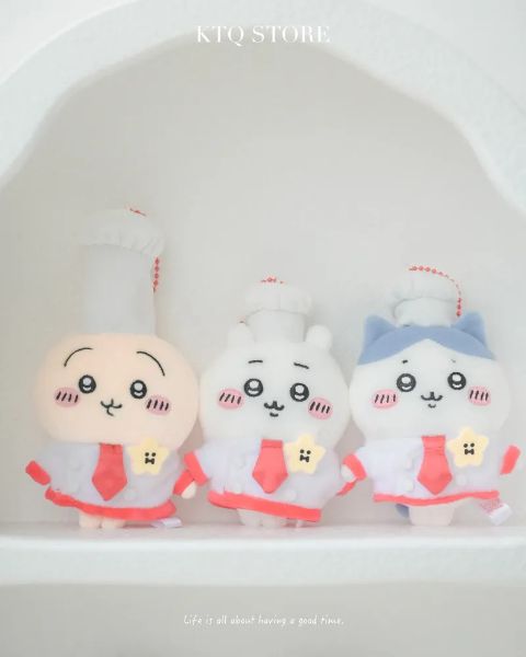 圖片 KTQ STORE 現貨 日本 Chiikawa 吉伊卡哇 廚師系列 胸針 迎賓地毯 吊飾