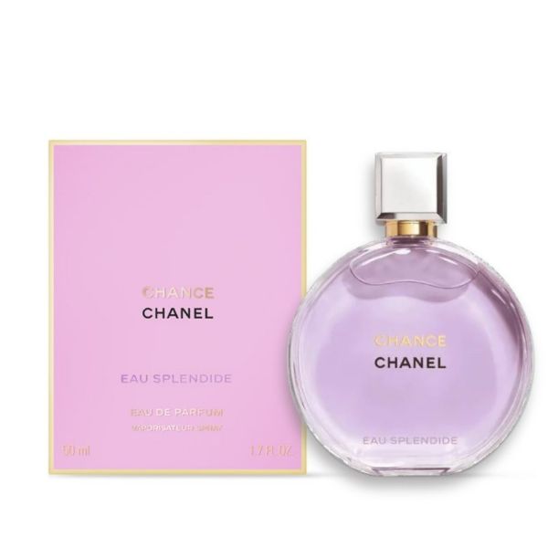 圖片 CHANEL 香奈兒香氛 CHANCE EAU SPLENDIDE EDP 紫色霓幻香水 50ml - 專櫃緞帶包裝