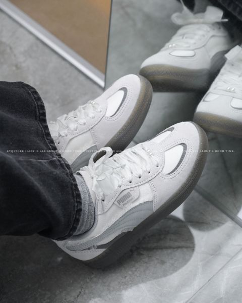 圖片 KTQ STORE 現貨 Puma Palermo Moda Glam "Feather Gray" 羽毛灰 401286-01