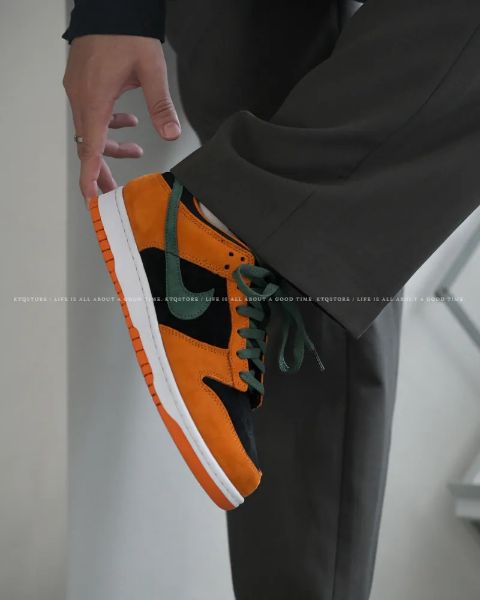 圖片 KTQ STORE 現貨 Nike Dunk Low '' Ceramic '' 黑橘 DA1469-001
