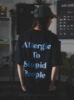 EGO FETCH Letter Printed T-shirt EGO25SSTST105	