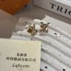 圖片 LOUIS VUITTON M01090 Iconic 白色琺瑯耳環