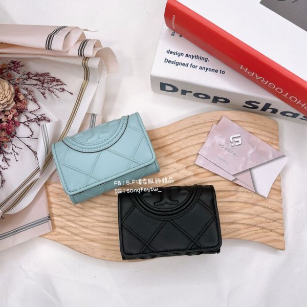 圖片 Tory Burch｜TB 專櫃款 Fleming 迷你短夾