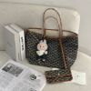 圖片 Goyard Saint Louis PM 黑棕托特包