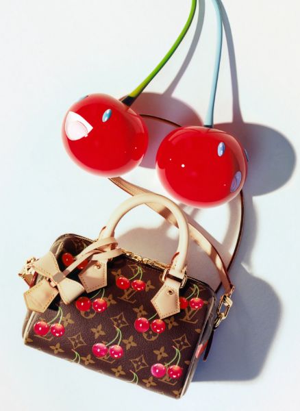 圖片 LV x 村上隆 speedy·band·20樱桃系列 🍒