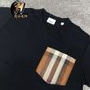圖片 BURBERRY 經典口袋格紋 熱門款 黑色 短袖✅正品代購