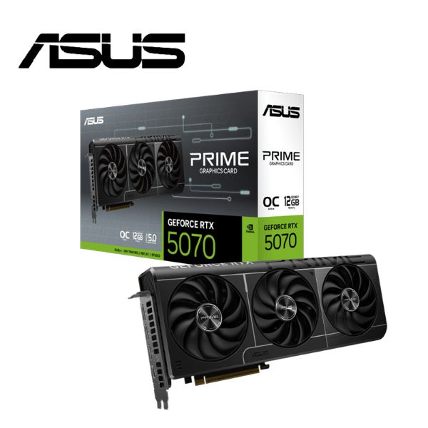 圖片 ASUS 華碩PRIME GeForce RTX 5070 12GB GDDR7 OC 超頻版 顯示卡