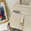 圖片 Hermès Halzan 22 MINI VEAU SWIFT 奶昔白金釦