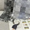 圖片 LOEWE Anagram 流蘇圍巾