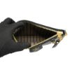 圖片 Louis Vuitton Easy Pouch On Strap 壓花牛皮拉鍊肩背斜背包(M80349-黑)