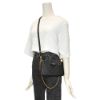 圖片 Louis Vuitton Easy Pouch On Strap 壓花牛皮拉鍊肩背斜背包(M80349-黑)