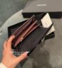 圖片 Chanel cf  黑銀 荔枝牛 信封長夾