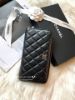 圖片 Chanel cf 黑金 羊皮 拉鏈長夾