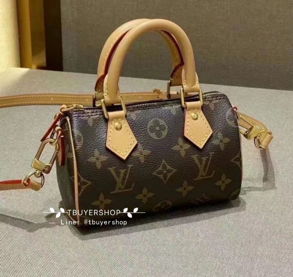 圖片 Lv Nano speedy 爆款🔥 肩帶可拆卸 含盒子提袋 