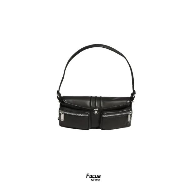 【Focus Store】Adidas Originals Pu Leather Underarm Bag "Black"KC1416
