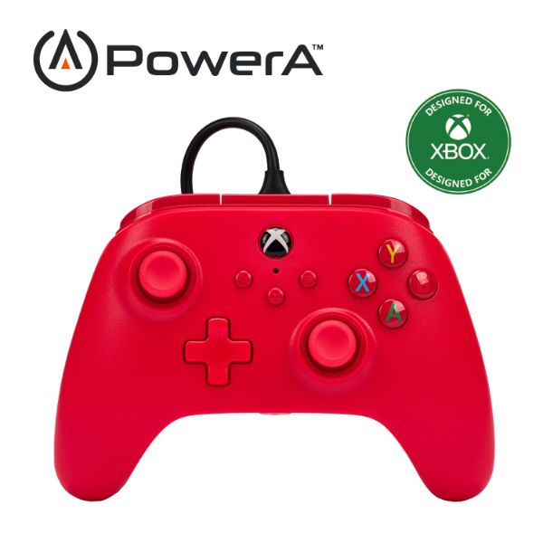 圖片 XBS XBOX PowerA 有線控制器 紅