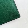 圖片 美國百分百【全新真品】Gucci 皮夾 logo 真皮 錢包 六卡 短夾 義大利製 專櫃精品 黑色 CC43