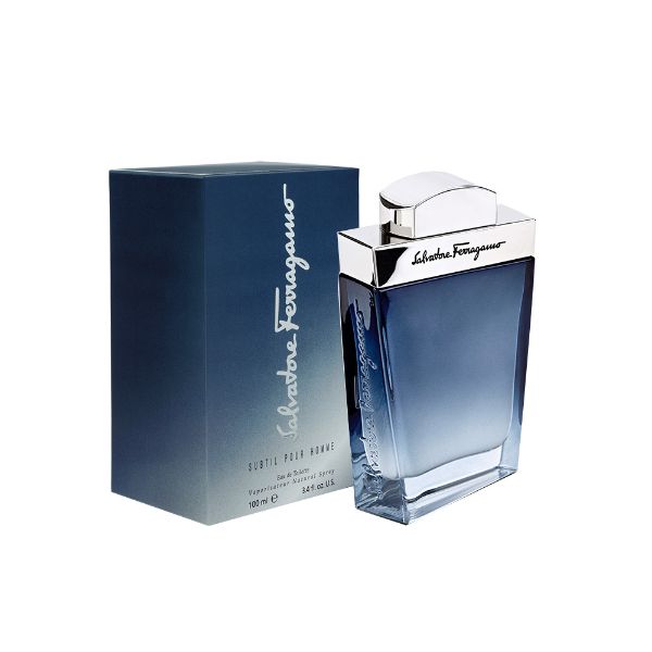 圖片 SALVATORE FERRAGAMO 藍色經典男性淡香水100ML