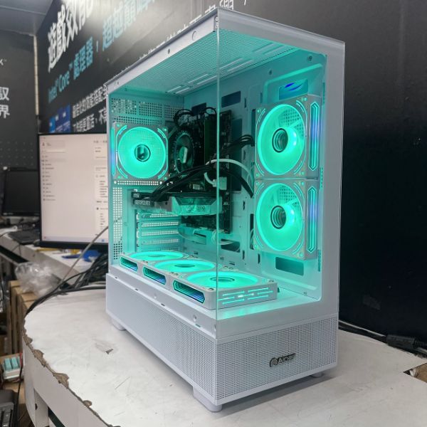 圖片 精靈3號 I5-14400F 獨顯 RTX5060 8G 遊戲機 海景房 影音主機 電腦