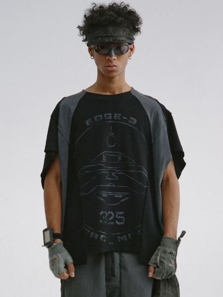 【Focus Store】Hamcus SS25 DUSZEN LPUUS / Interstellar Frisbee Marshal Tanktop UM00225-2(BK)