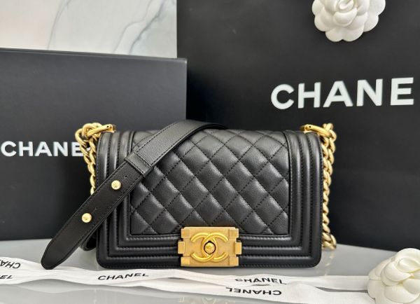 圖片 「M.Y精品」Chanel BOY20 cf20 Leboy 耐用滑面牛皮