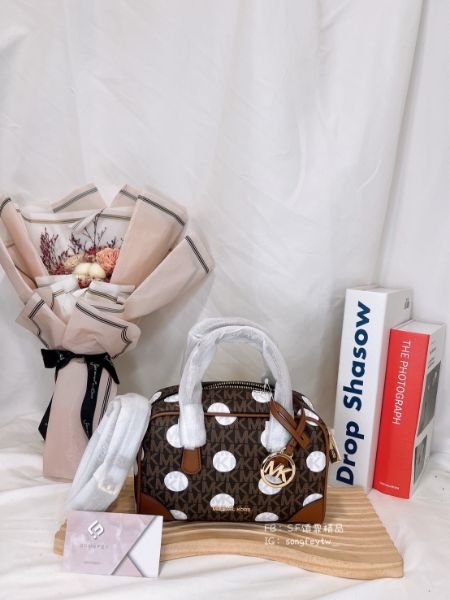 圖片  MK  miumiu保齡球包 圓點