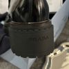 圖片 PRADA 巧克力雙齒輪皮革樂福鞋