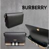 圖片 ［SKR精品服飾］BURBERRY 25年款 牛皮拼接格紋翻蓋woc包
